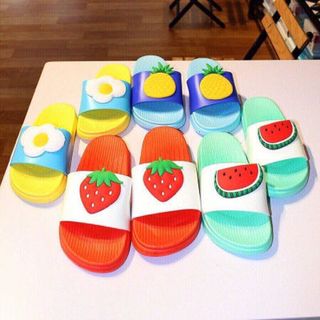 dep quai ngang nhựa hình trai cây siêu cute