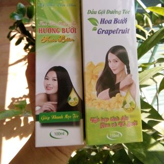 Bộ dầu gội và xịt tinh dầu bưởi NB ngăn rụng tóc kích thích mọc tóc