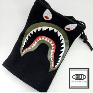Khăn Bịt Mặt Bape Shark Bape Neckwarmer