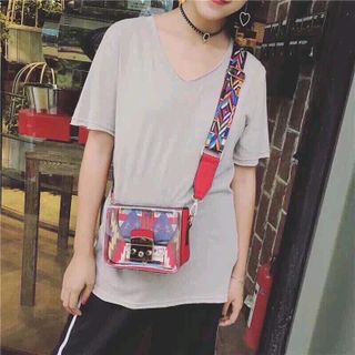 túi xách nhựa kèm ví