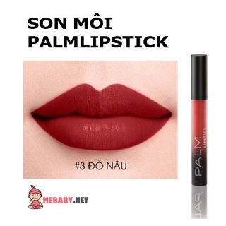 Son Lì Đỏ Nâu Palm Lipstick 03 – SPL03- GS 155