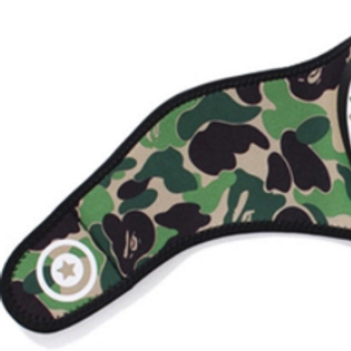 Khẩu Trang Bape Cá Mập Full Face Dạ Quang