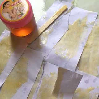 wax lông kèm que gạt và giấy