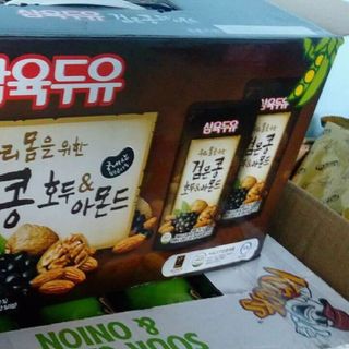 sữa óc chó hạnh nhân hàn quốc
