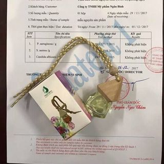Tinh dầu thơm treo xe ô tô tủ quần áo phòng