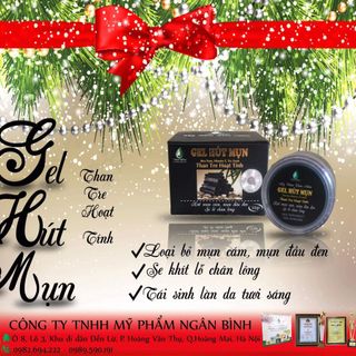 gel hút mụn than hoạt tính