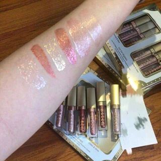 Set 6 cây gel Nhũ Mắt Kim Tuyết -Mới
