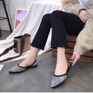 giày sandal mang được hai kiểu kim tuyên xinh