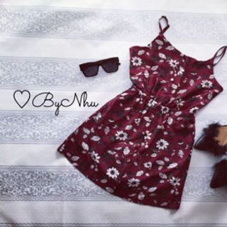 Jumpsuit ngắn nhiều hoa nổi bật siêu xinh