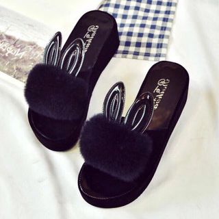 dép thỏ siêu cute