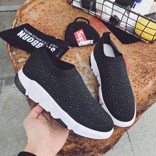 giày sneaker kim tuyên nhũ