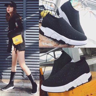 giày sneaker kim tuyên nhũ