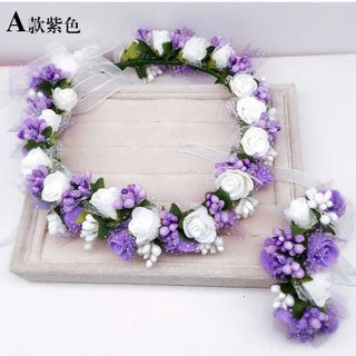 Vòng hoa đội đầu 1