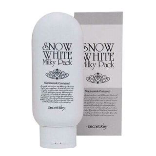 MẶT NẠ TRẮNG DA TOÀN THÂN SNOW WHITE MILKY PACK SECRET KEY HÀN QUỐC