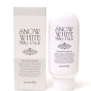 MẶT NẠ TRẮNG DA TOÀN THÂN SNOW WHITE MILKY PACK SECRET KEY HÀN QUỐC