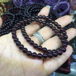 Combo 2 Vòng tay đá garnat trong 55 ly - MSP 516