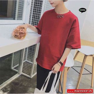 áo thun tay lửng form rộng 70kg