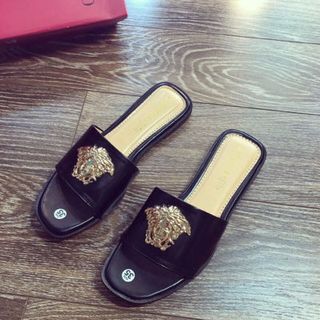 dép quai ngang da đẹp sang chảnh