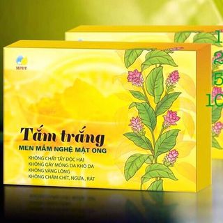 Tắm Trắng Men Mầm Nghệ Mật Ong