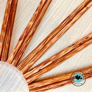 Đũa dừa Bến Tre đầu vuông - 10 đôi