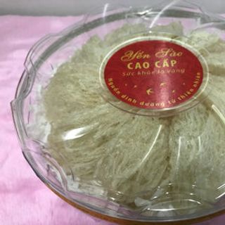 yến tinh chế nguyên chất không đường có đắp vụn