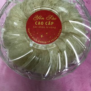yến tinh chế nguyên chất không đường có đắp vụn