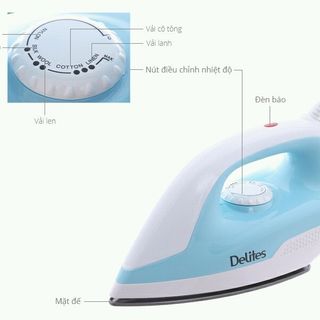 bàn ủi khô delites