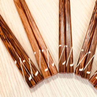 Đũa dừa Bến Tre đầu vuông dây đàn – 10 đôi