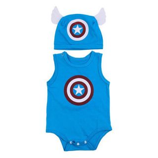 bodysuit kèm nón cho bé