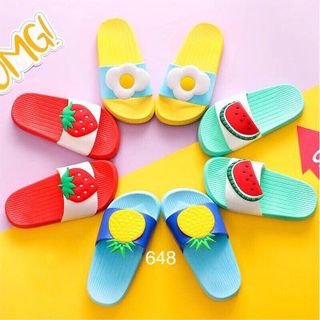 dép quai ngang hình trai cây cute