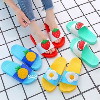 dép quai ngang hình trai cây cute