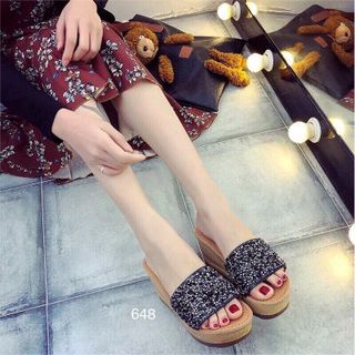 dép xuồng kim tuyến