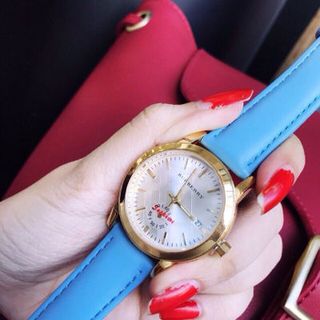 Đồng hồ da nữ saphire