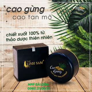 Cao Tan mỡ - Cao gừng - hỗ trợ mẹ sau sinh lấy lại vóc dáng chuẩn model