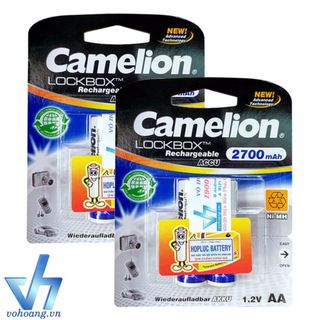 Bộ 4 viên pin sạc Camelion 2700mah giá sỉ