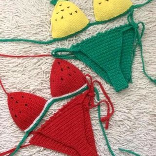 Bikini len handmade