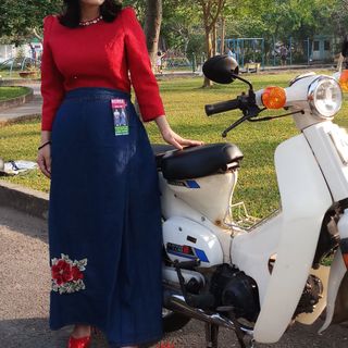 Váy chống nắng Jean - Giá sỉ tại xưởng công ty