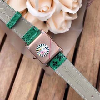 Đồng hồ da rắn mini