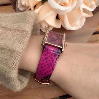 Đồng hồ da rắn mini