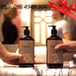 Cặp dầu gội xả Nashi Argan 500ml