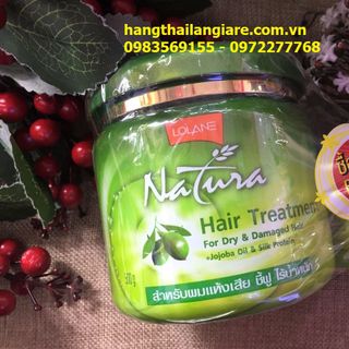 Dầu ủ tóc Lolane Nature giữ màu tóc 500g