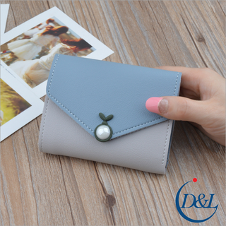 Rẻ vô địch Ví Da nữ BEAN Model 2018 độc quyền tại DL - Ví da nữ bền rẻ đẹp cao