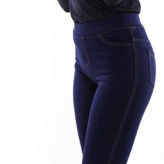 Quần Legging giả jean Pli - 80k