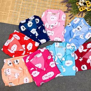 Pijama tay ngắn quần dài