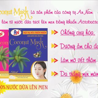 mặt nạ dừa thiên nhiên