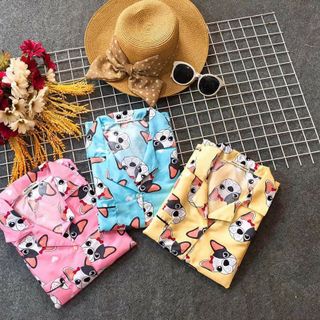 Pijama tay ngắn quần dài
