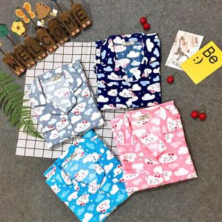 Pijama tay ngắn quần dài