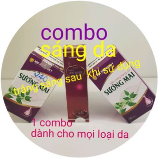 COMBO TRẮNG SÁNG DA