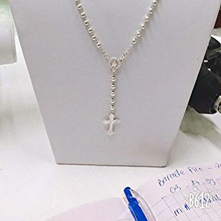 vòng bạc công giáo chuỗi mân côi