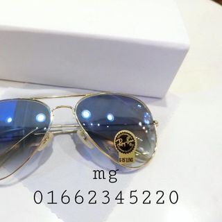 Kính râm nam nữ tráng bạc - Kính rb 2 màu